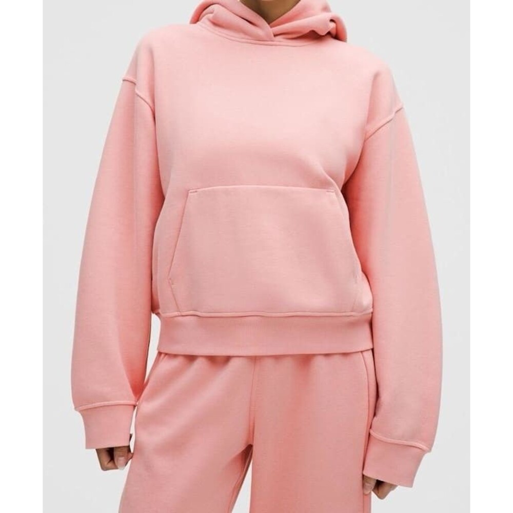 Lululemon W Steady State Oversized Hoodie TROS Tea Rose NWT Size  Medium